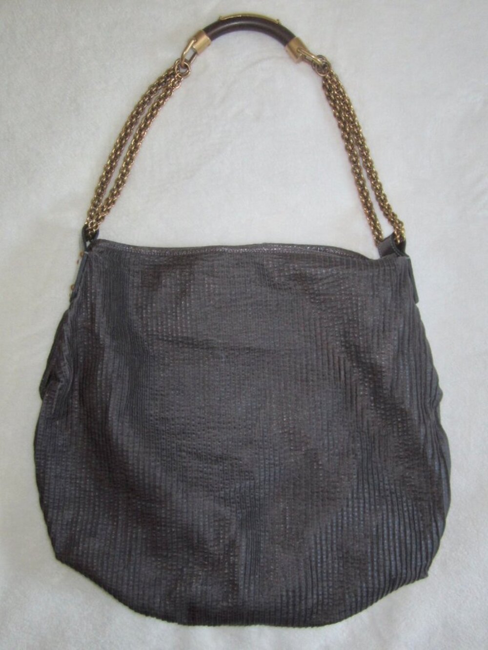 STELLA MCCARTNEY Vegan Leather Hobo Shoulder Bag